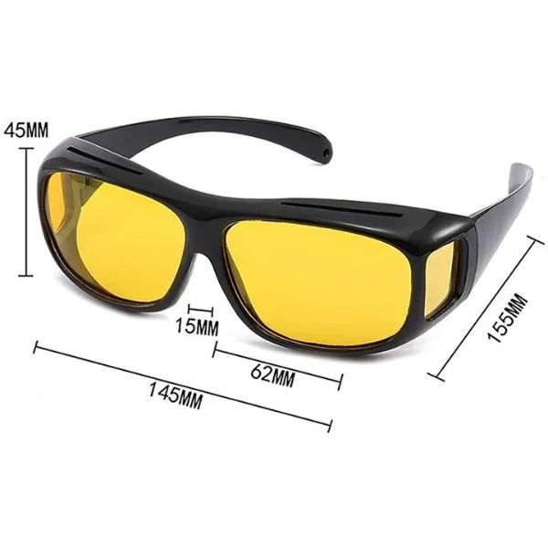 🔥 Lentes Visión Pro HD Día y Noche - Conduce con mayor claridad y menos cansancio visual