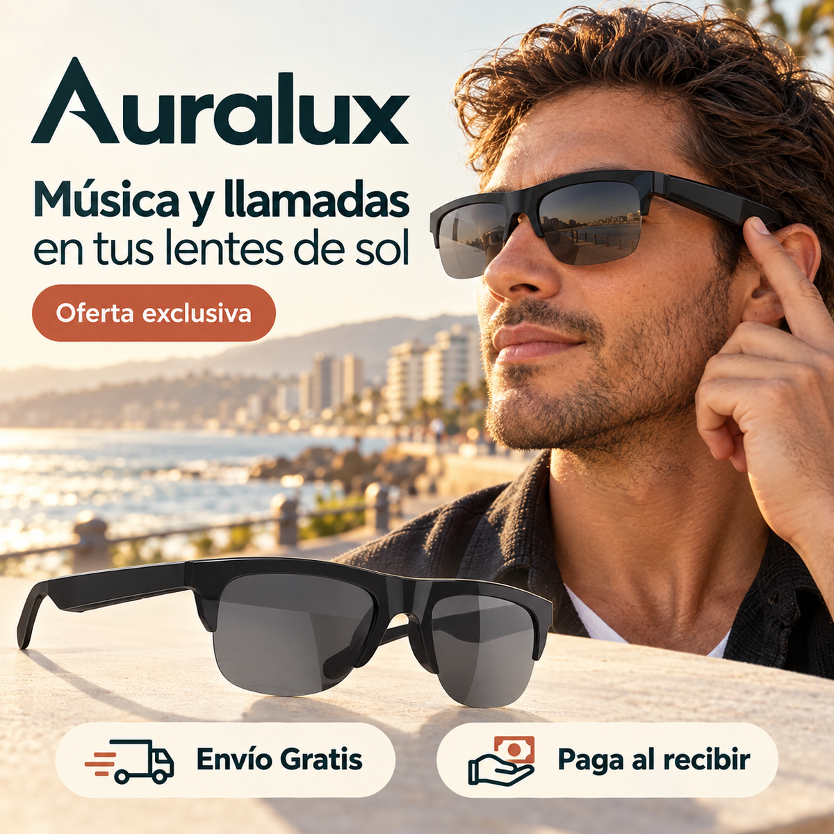 Auralux - Música y llamadas en tus lentes de sol