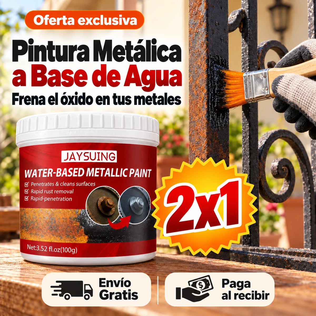 OxiStop™ 300 g - Frena el óxido en tus metales.