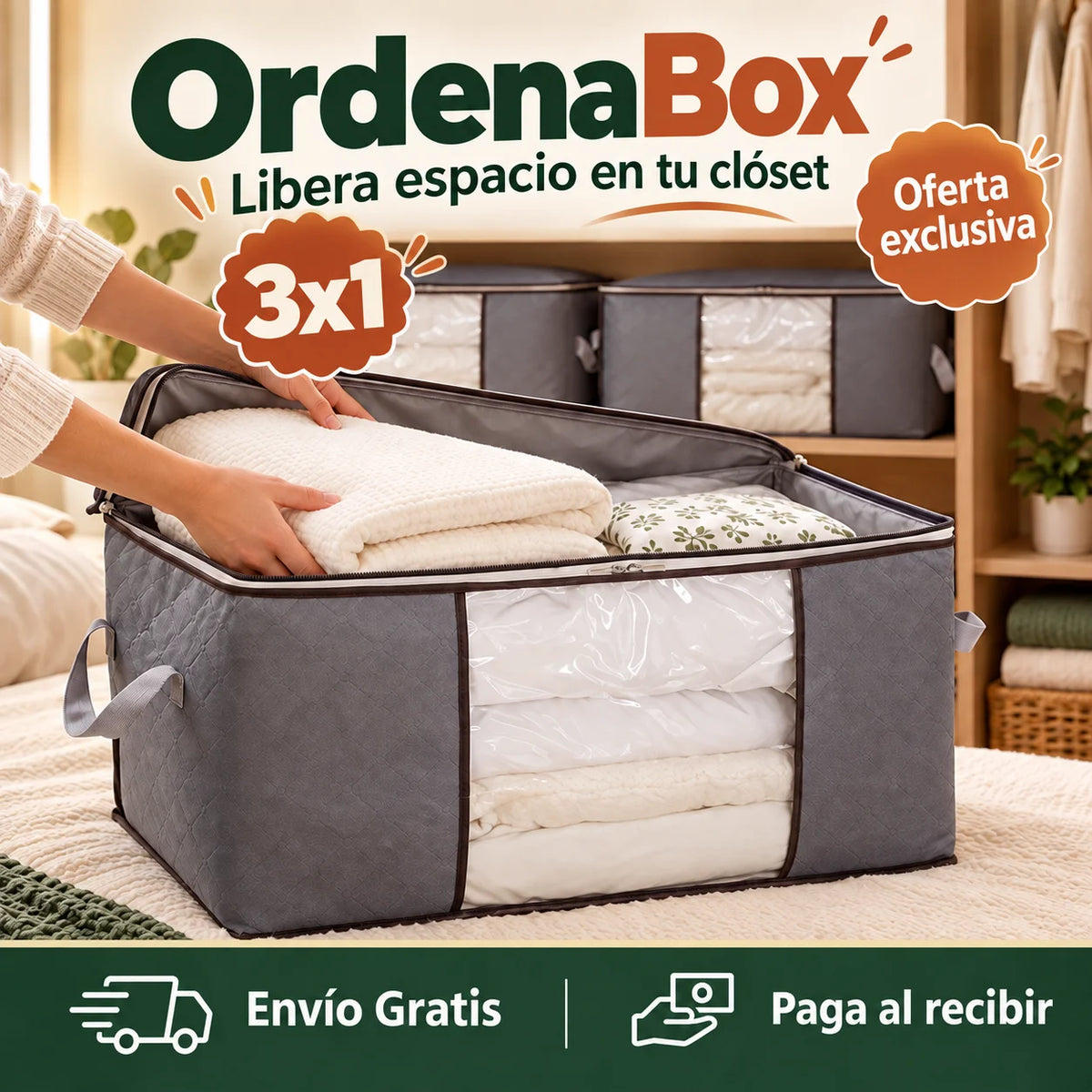 OrdenaBox - Libera espacio en tu clóset