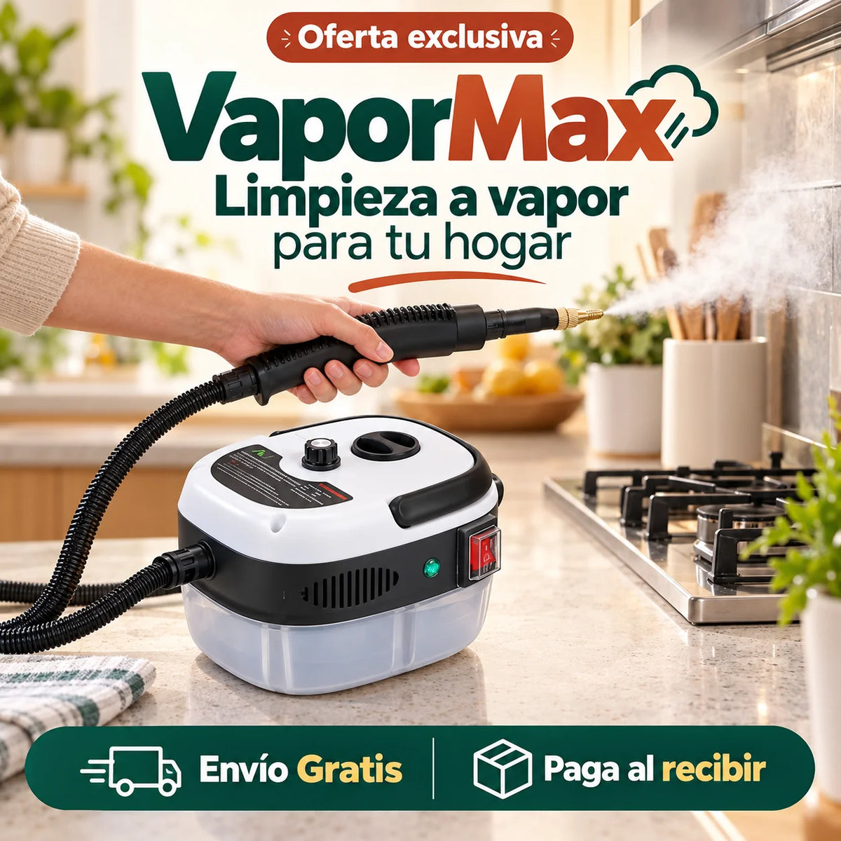 VaporMax - Vapor a 105° que derrite la grasa