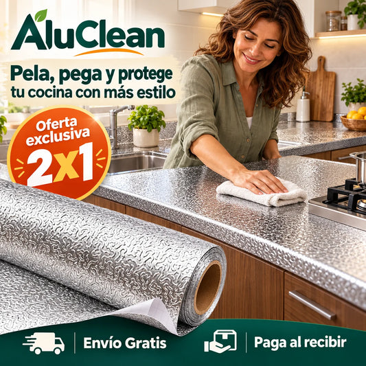 AluClean - Pela, pega y protege tu cocina con más estilo