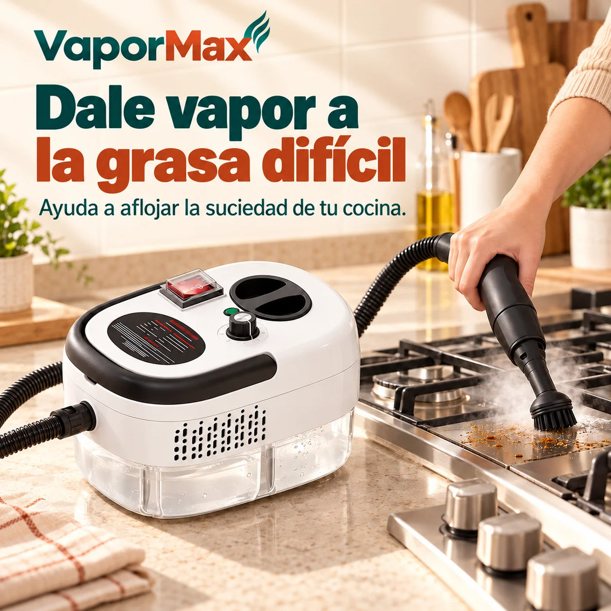 VaporMax - Vapor a 105° que derrite la grasa