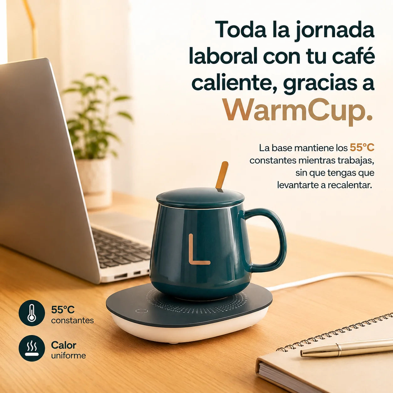 WarmCup - Adiós al te o café frío para siempre