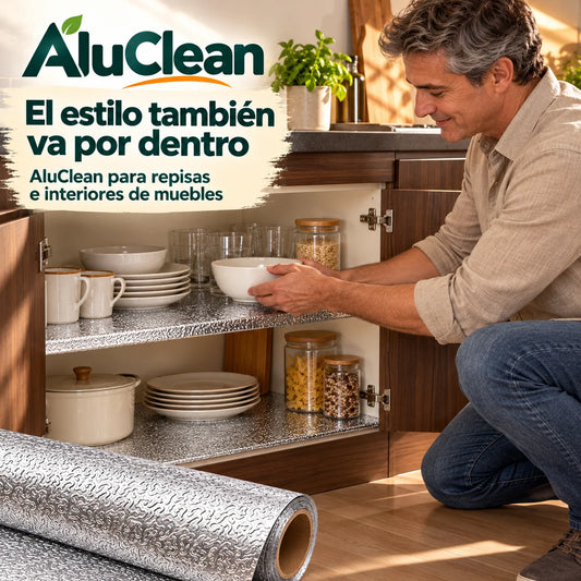 AluClean - Pela, pega y protege tu cocina con más estilo