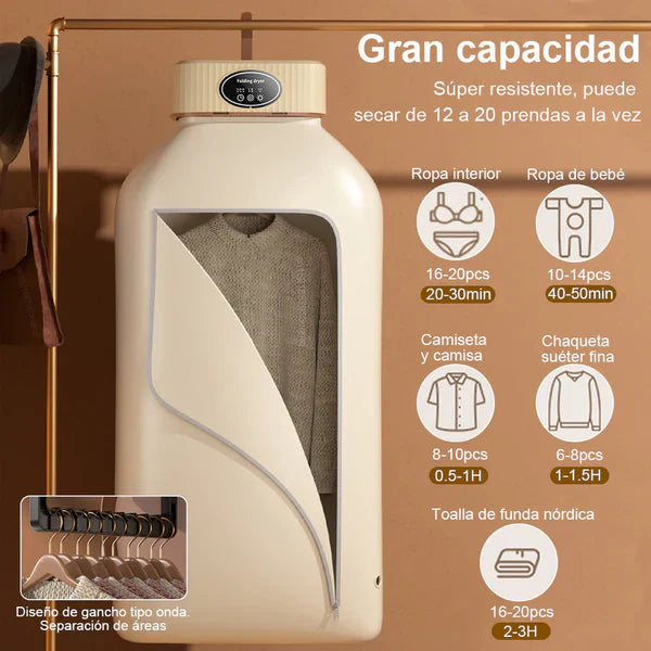 AirNest - Ropa seca en tu pieza, sin ocupar espacio.
