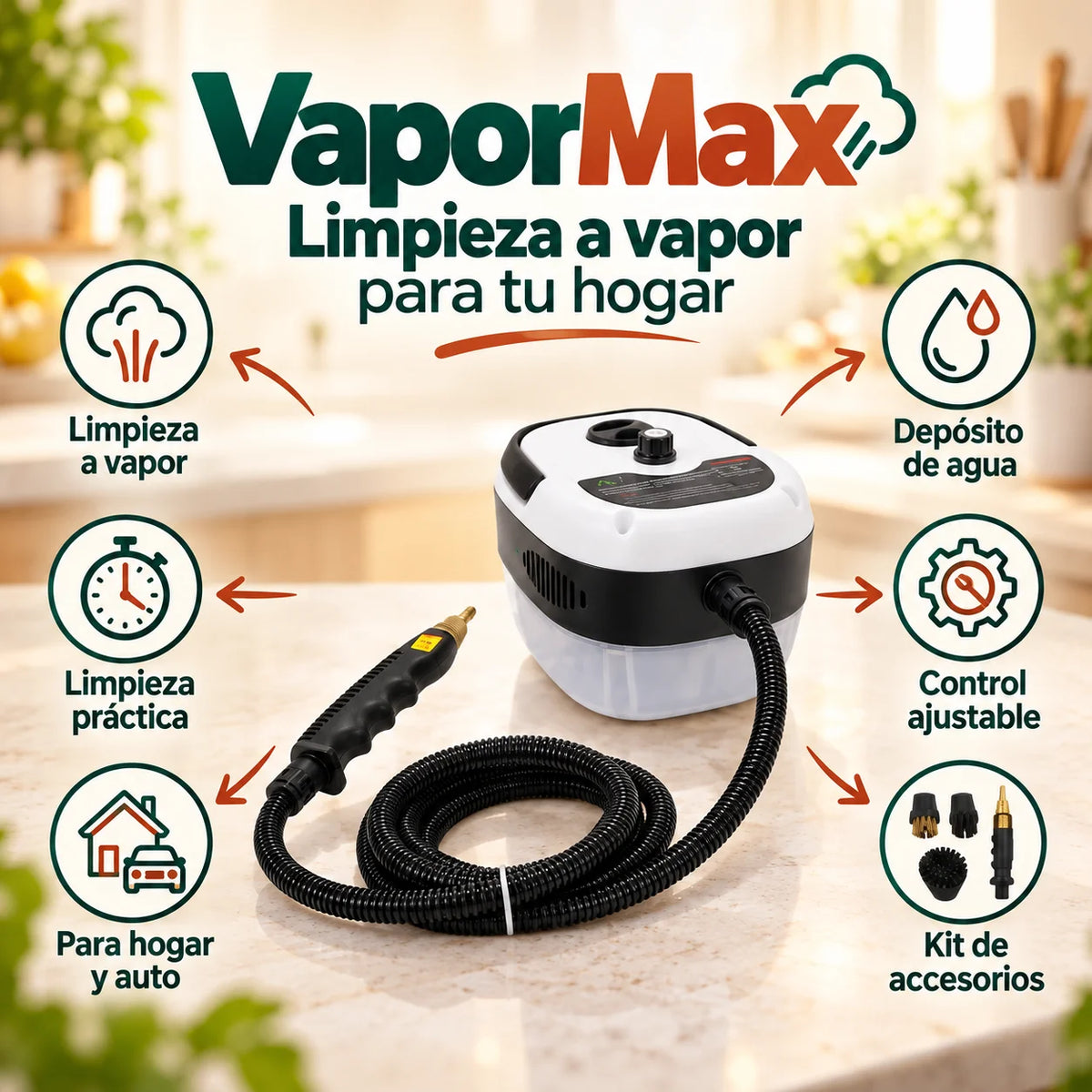 VaporMax - Vapor a 105° que derrite la grasa