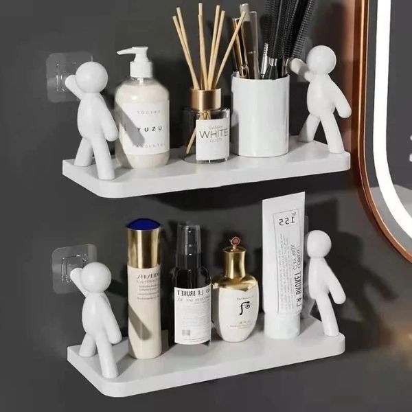 MiniPeople Repisa Decorativa Hogar – Organiza tus Espacios Fácilmente sin Taladrar 🏠✨