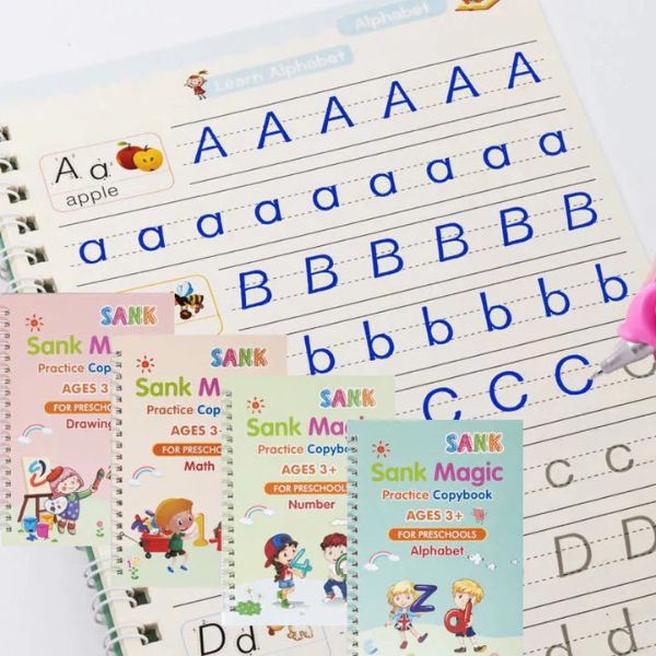 🎁 Set Cuadernos Mágicos Montessori ✍️📚 – Diversión, aprendizaje y práctica sin fin 💛