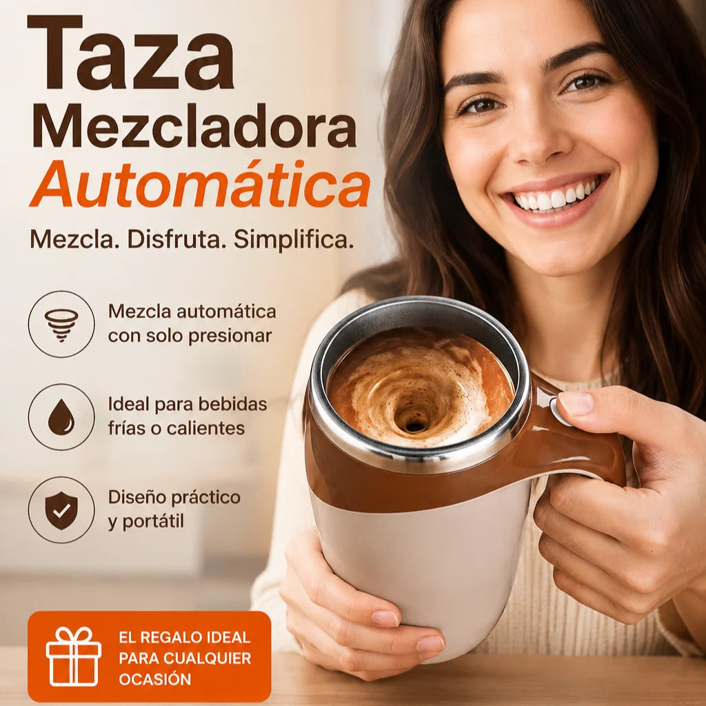 VortiMug - Mezcla tus bebidas con solo un botón