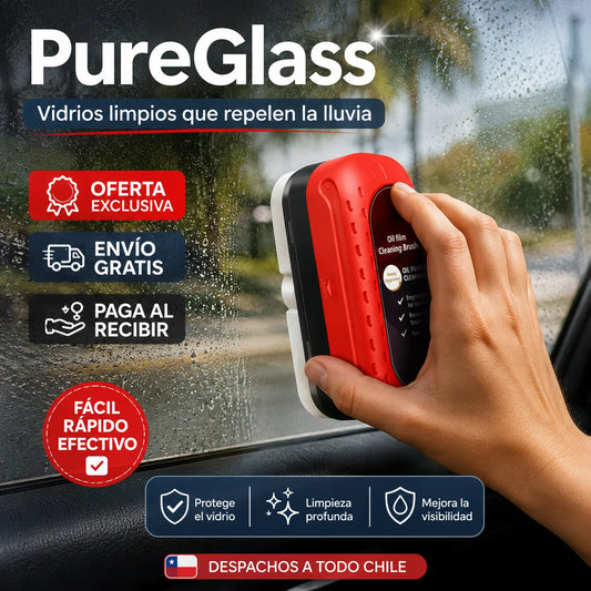 PureGlass – Vidrios limpios que repelen la lluvia