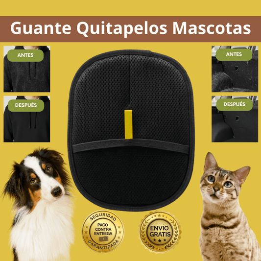 Guante Quitapelos para Mascotas
