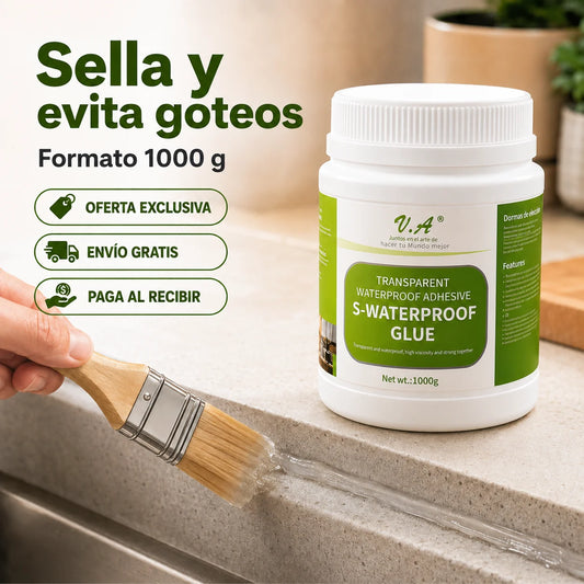 Waterproof Adhesive 1000g - Sella y no gotea más
