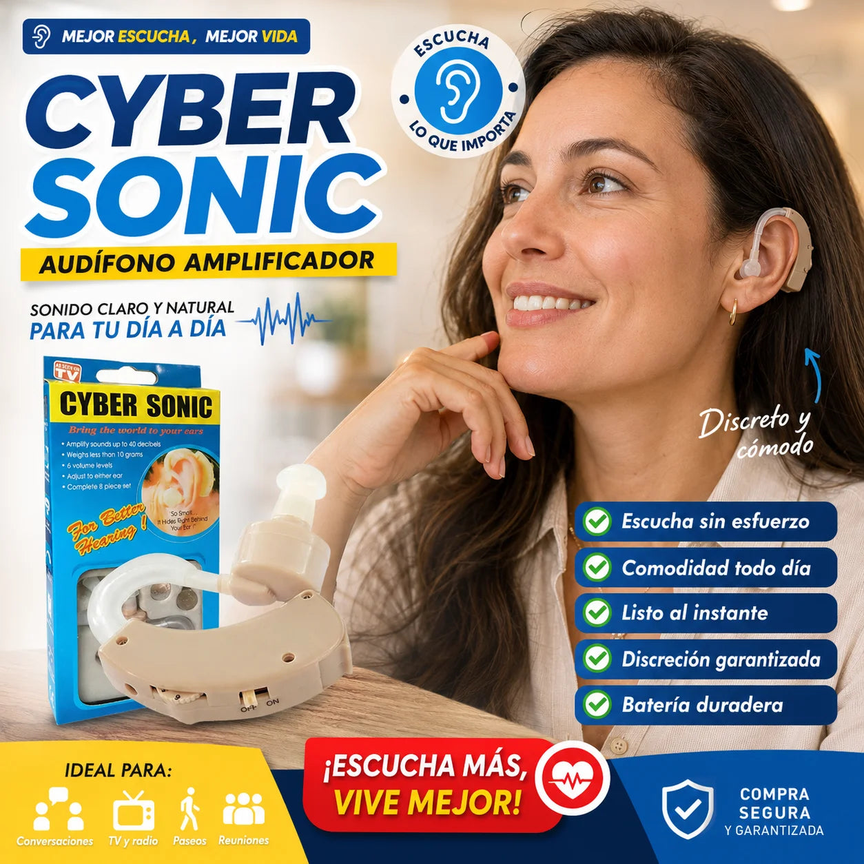 Cyber Sonic - Amplifica lo que dejaste de escuchar