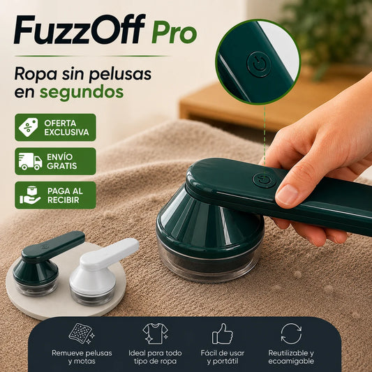 FuzzOff Pro - Ropa sin pelusas en segundos