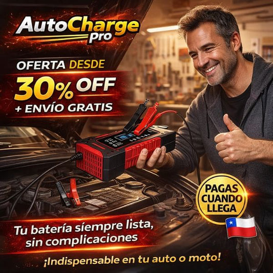 AutoCharge Pro — Tu batería siempre lista, sin complicaciones