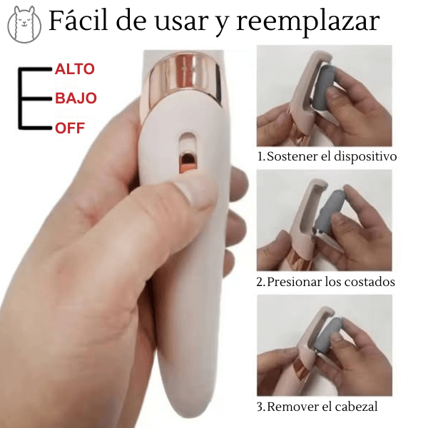 Limador Eléctrico Profesional Sistema de cuidado de pies en casa