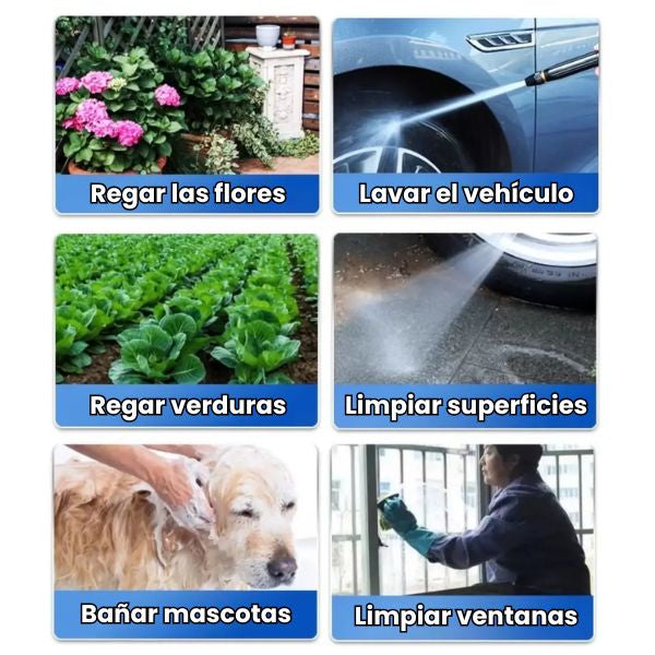 💦🌳Boquilla para Manguera de Alta Presión + Envío Gratis🚗✨