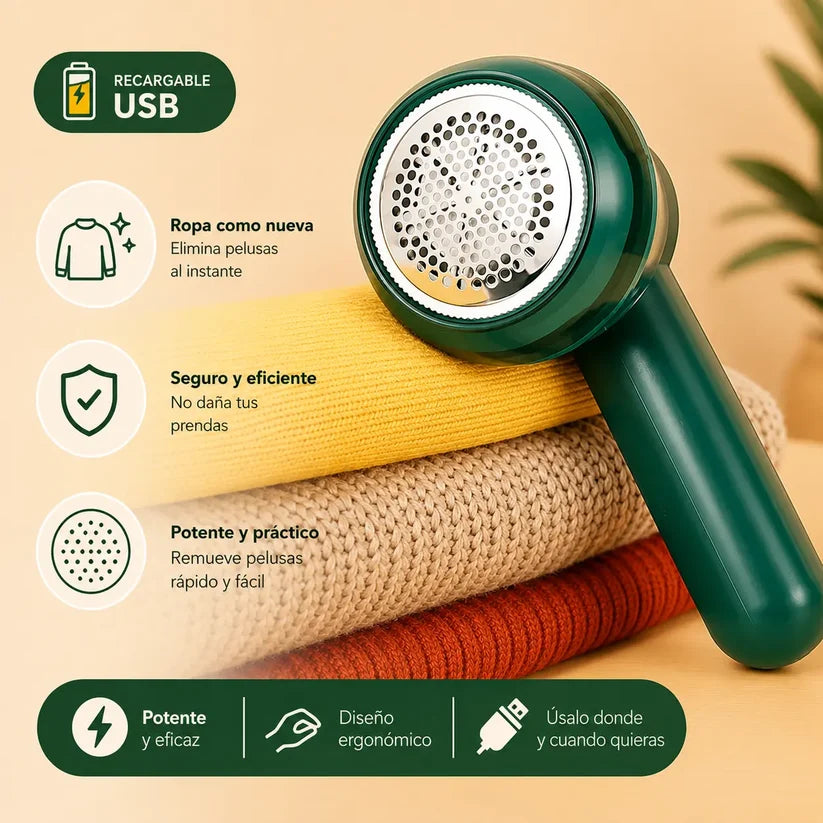 FuzzOff Pro - Ropa sin pelusas en segundos